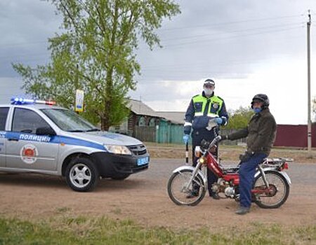 В Иволгинском районе сотрудники ГИБДД провели профилактическое мероприятие «Мотоцикл»