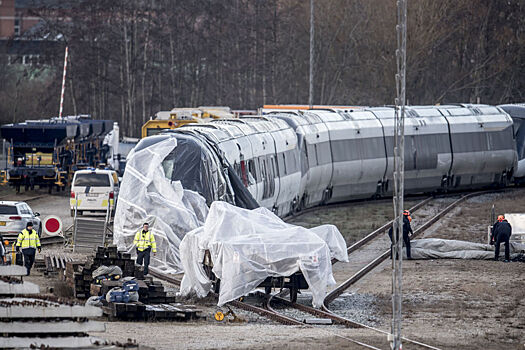 В Дании не обнаружили иностранцев среди погибших в железнодорожной аварии
