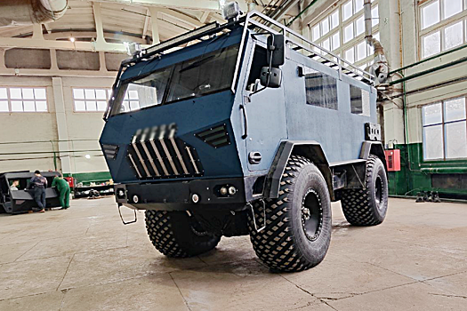 В Красноярске начали серийное производство вездеходов-амфибий