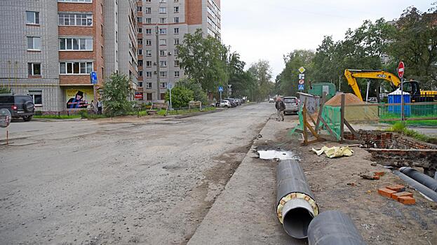 Прокладка ливневой канализации началась на ул. Челюскинцев в Вологде