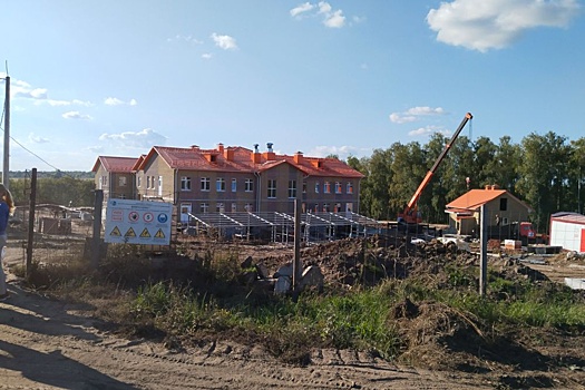 Социальные объекты в Курске строят на инфраструктурные кредиты