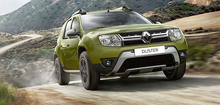 Renault Duster лидирует в линейке Renault по продажам в апреле