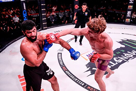 Лучшие бои 2021 года в Bellator: Токов, Магомедов, Давлатмуродов, Ягшимурадов