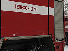 В Ноябрьске во время учений спецслужб потушили горящий автомобиль