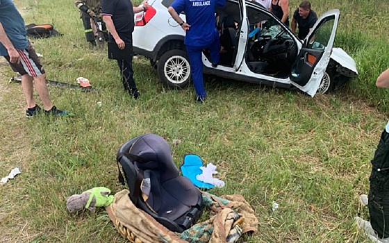 Под Рязанью дети 5 и 7 лет госпитализированы после ДТП с LADA Kalina и FAW