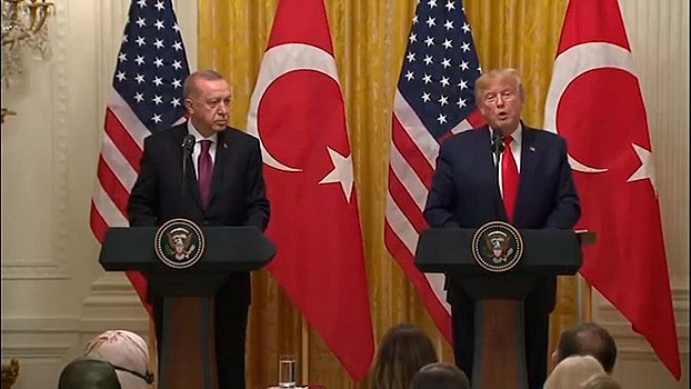 Предложение на 100 миллиардов: о чем говорили Трамп и Эрдоган в Белом доме