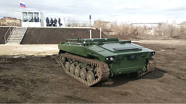 Назван срок испытания нового российского боевого робота
