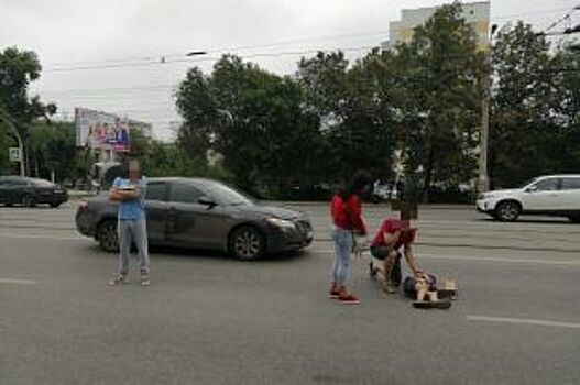 Автомобиль сбил ребёнка на улице Кирова в Челябинске