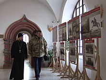 «Казачество на государственной службе»: в Храме Всех Святых открылась выставка