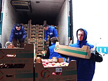 В Курскую область для жителей, проживающих в ПВР, и военных доставлена помощь от российских аграриев и рыбаков