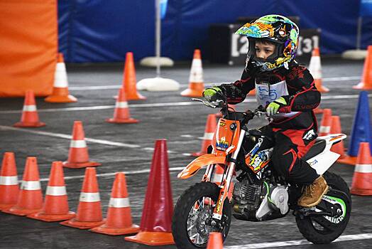 Более 400 детей прошли обучение в мотошколе Мосгортранса за пять лет