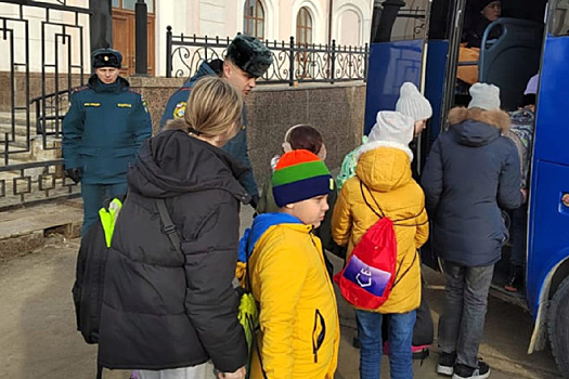 В Тамбовскую область прибыли белгородских 150 детей