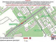 Улицу в Автозаводском районе частично перекроют в середине ноября