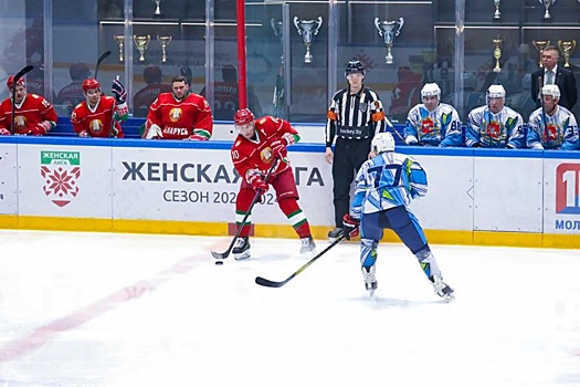 Очередным триумфом завершился матч хоккейной команды Лукашенко