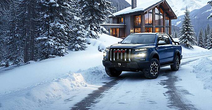 В России анонсирована новая версия пикапа JAC T9