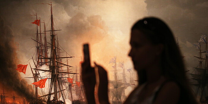 Картины Айвазовского выставили в главной галерее Армении