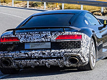 Самая доступная Audi R8 замечена на тестах