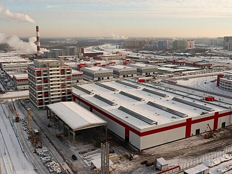 В индустриальном парке "Руднево" завершено строительство 16 корпусов