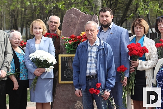 Жители Царицына почтили память павших ликвидаторов Чернобыльской аварии