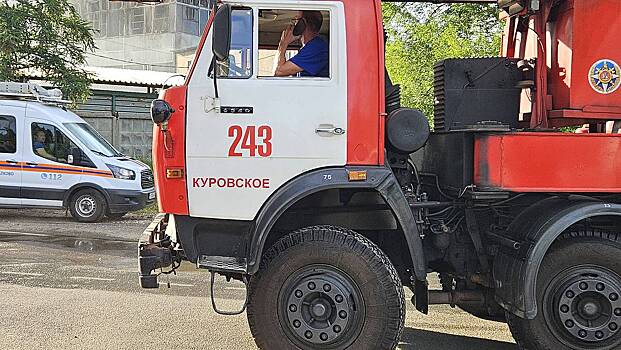 В российском регионе начался пожар после атаки украинских беспилотников