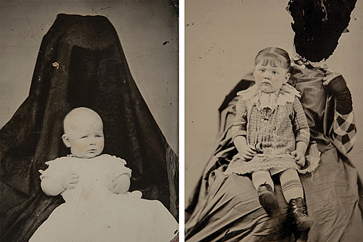 "Скрытые матери": в чем тайна жутких детских фото XIX века