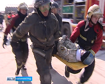 В Калининграде прошли соревнования по ликвидации последствий ДТП