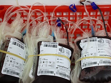 РЖД проведут акцию по сдаче крови для пополнения запасов центра крови ФМБА
