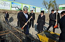 Для судебных работников построят жилье — Атамбаев заложил капсулу