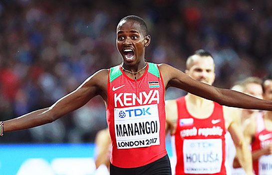 Кениец Манангои стал чемпионом мира в беге на 1500 м