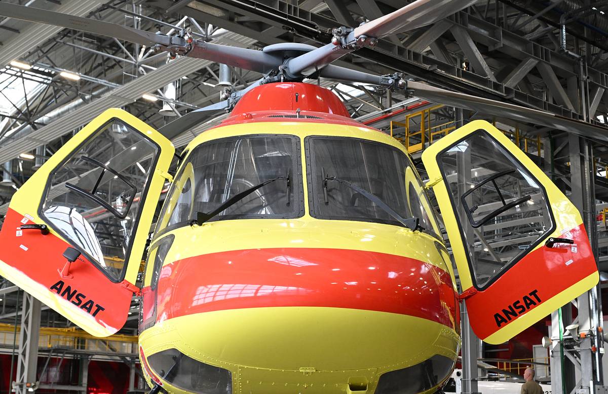 Российский Ансат представили в Китае