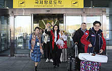 Группа российских туристов прибыла в Пхеньян
