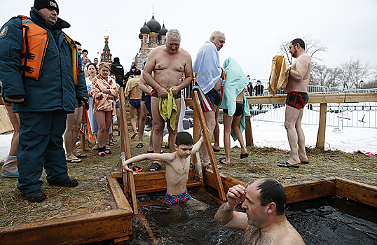 Крещенские купания в Москве пройдут при температуре плюс 2
