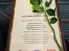 Серия вебинаров от KlopsVideo Production стала лауреатом премии "ПРОФИ-Итоги" в номинации "Онлайн-проект года"