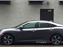 Седан Honda Civic нового поколения заснят без камуфляжа