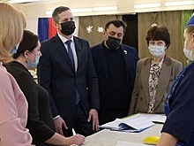 Алексей Воробьев провел мониторинг бесплатного горячего питания в школе №1