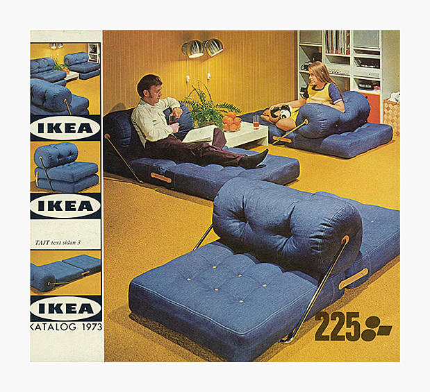 Каталог IKEA, 1973. В 1970-е IKEA начинает экспансию за пределы Швеции.