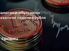 Аналитики объяснили внезапное падение рубля