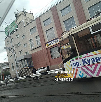 Трамваи остановились в Кемерове из-за обрыва проводов