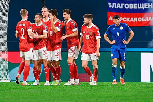 Россия — Кипр — 6:0, обзор матча, отборочный цикл ЧМ-2022, 11 ноября 2021 года, видео голов