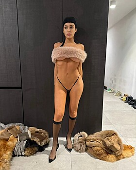 Ким Кардашьян неожиданно отреагировала на «‎голые»‎ фото Бьянки Ценсори