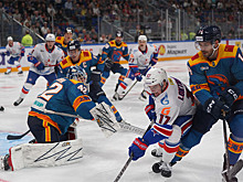 4:1 - СКА победил без Ларионова, «драконы» остались без тренера по ходу игры и пропустили роковую шайбу