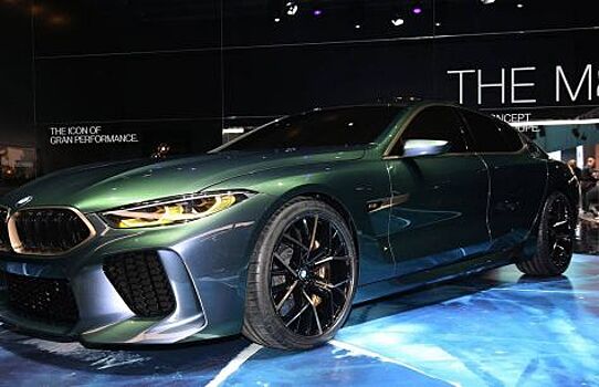 BMW M8 Gran Coupe показан на видеопрезентации в Италии