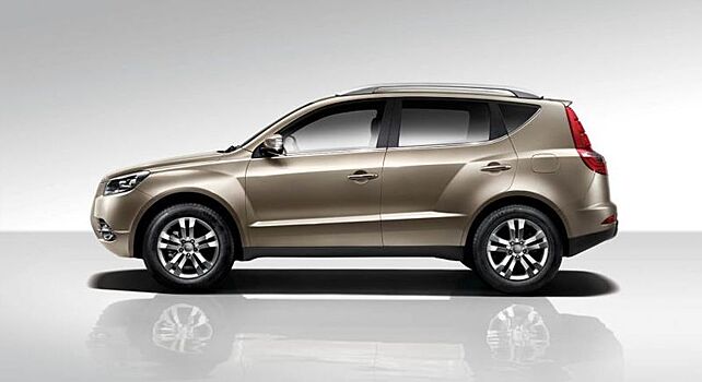 Названы цены обновленного кроссовера Geely Emgrand X7