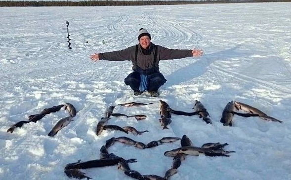 Рыбак из ХМАО выложил имя возлюбленной уловом