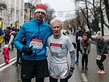 Пятьсот человек вышли в Краснодаре на новогодний забег 1 января