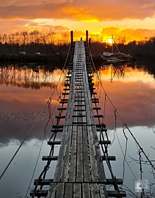Тут нет главной улицы, вместо нее — река: мосты Архангельской области