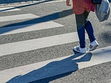 Водитель автобуса сбил ребенка на пешеходном переходе