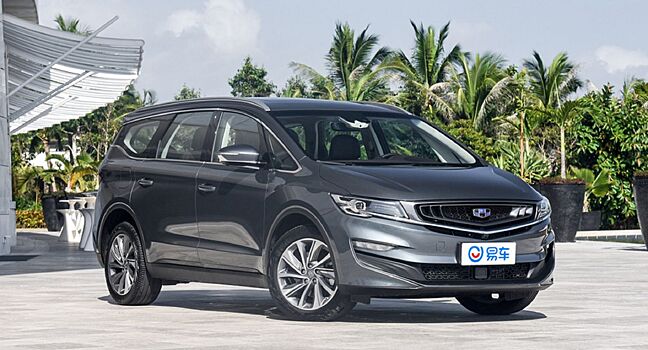 Компания Geely обновила минивэн Geely Jiaji на базе Volvo