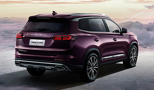 Бренд Chery анонсировал продажи в России гибридного Tiggo 8 PRO