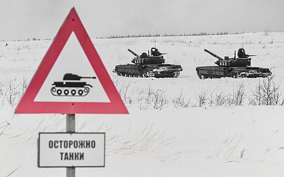 Военные опровергли отключение электричества из-за танка